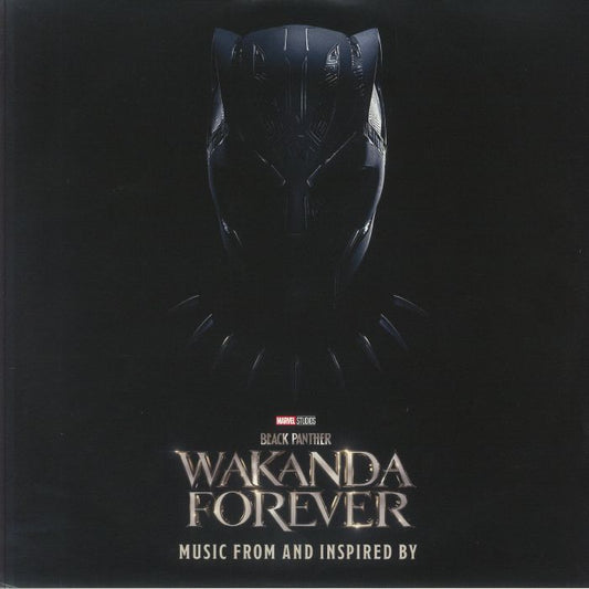 Black Panther Wakanda Forever (Soundtrack) - Tan Vinyl 2xLP vinyl record cover