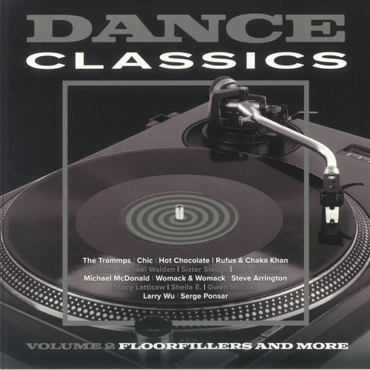 Dance Classics Vol 2: Floorfillers & More - Silver 2xLP vinyl record cover