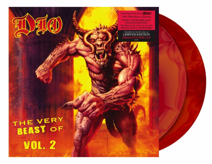 The Very Beast Of Vol 2 - Limited Edition Dragon's Fire Vinyl 2xLP vinyl record cover