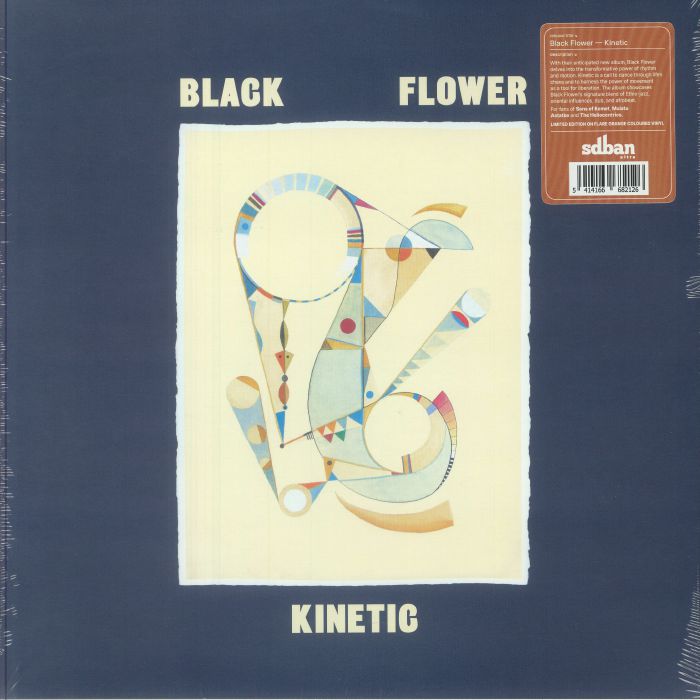 Kinetic - Flare Orange Vinyl LP vinyl record cover