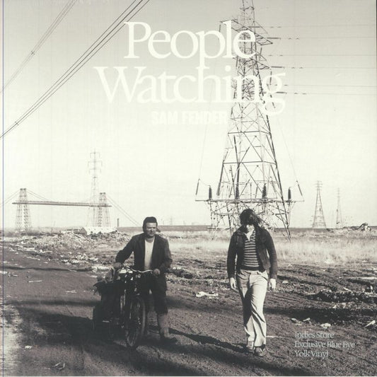 People Watching - Blue Eye Yolk Vinyl LP vinyl record cover