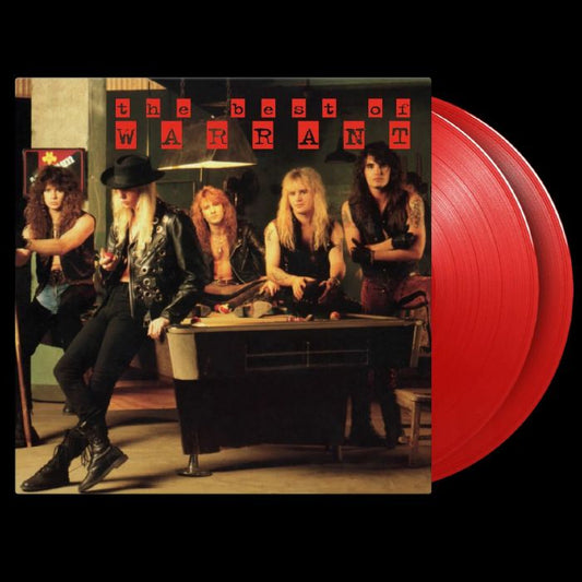 The Best Of - Limited Edition Red Vinyl 2xLP vinyl record cover