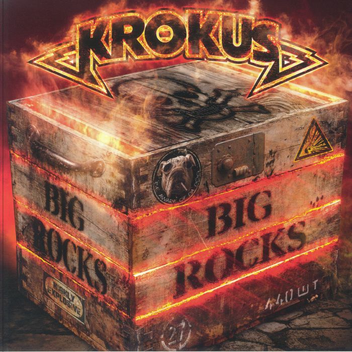 Big Rocks - Limited Edition Yellow and Red Marbled Vinyl LP vinyl record cover