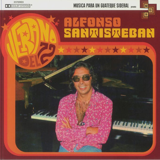 Verano Del 72 - Orange Vinyl LP vinyl record cover