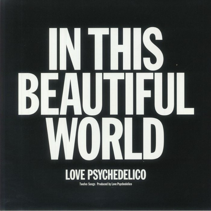 In This Beautiful World - Vinyl LP vinyl record cover