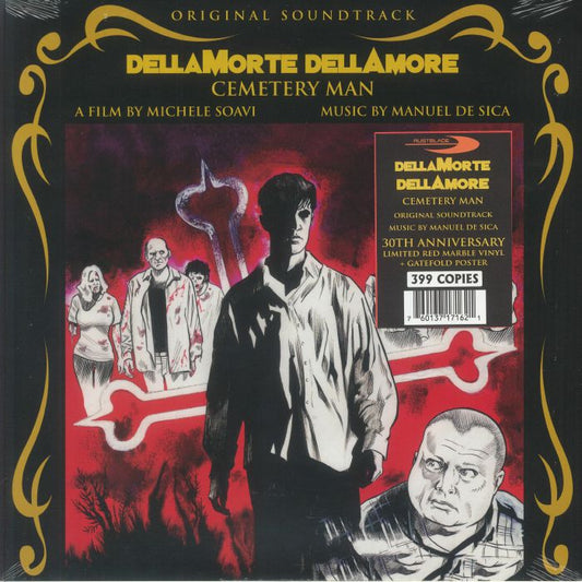 Dellamorte Dellamore: Cemetery Man (Soundtrack) - Red Marbled Vinyl LP vinyl record cover