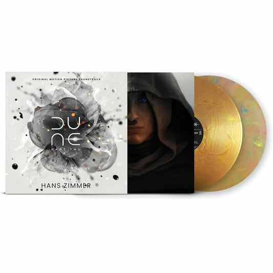Dune: Part Two (Soundtrack) (Arrakis Edition) - Gold Marbled Vinyl 2xLP vinyl record cover