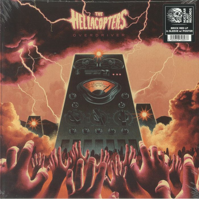 Overdriver - Brick Red Vinyl LP vinyl record cover