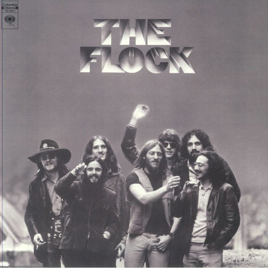 The Flock - Silver Vinyl LP vinyl record cover