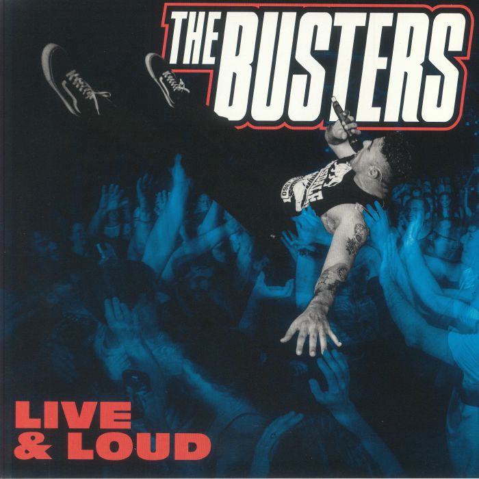 Live & Loud - Blue Vinyl LP vinyl record cover