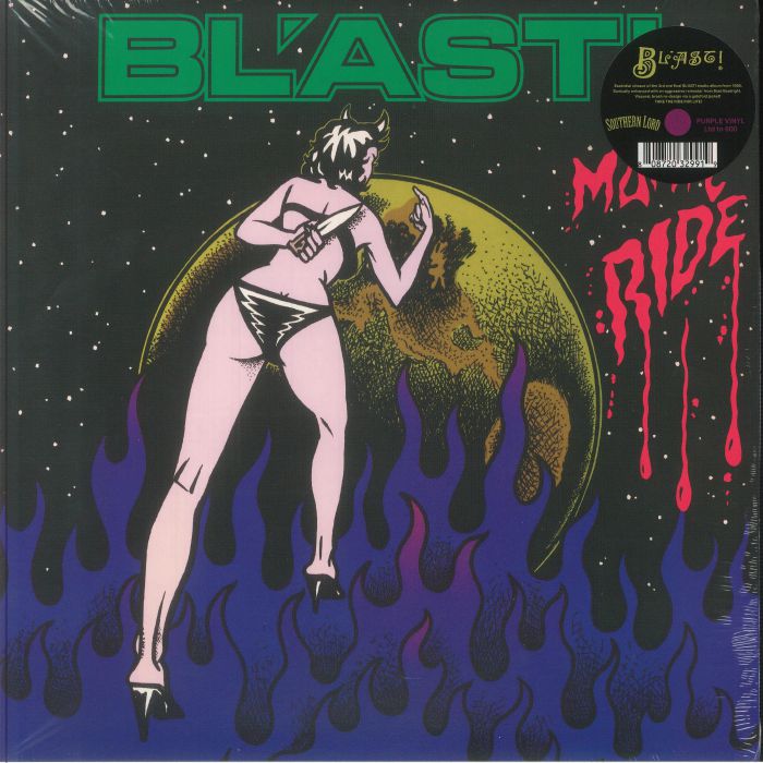 Manic Ride - Limited Edition Purple Vinyl LP vinyl record cover