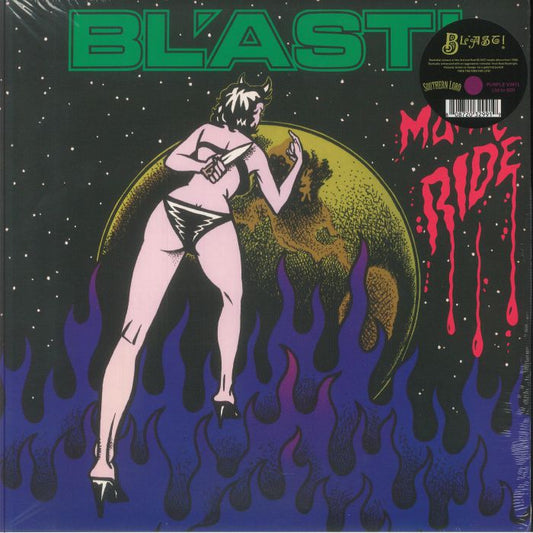 Manic Ride - Limited Edition Purple Vinyl LP vinyl record cover