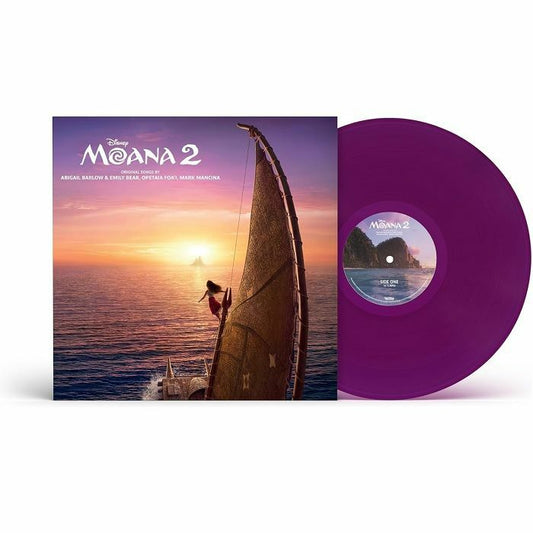 Moana 2 (Soundtrack) - Limited Edition Violet Vinyl LP vinyl record cover