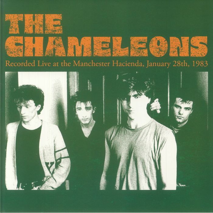 Recorded Live At The Manchester Hacienda January 28th 1983 - Green Vinyl LP vinyl record cover