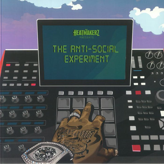 The Anti-Social Experiment - Vinyl LP vinyl record cover