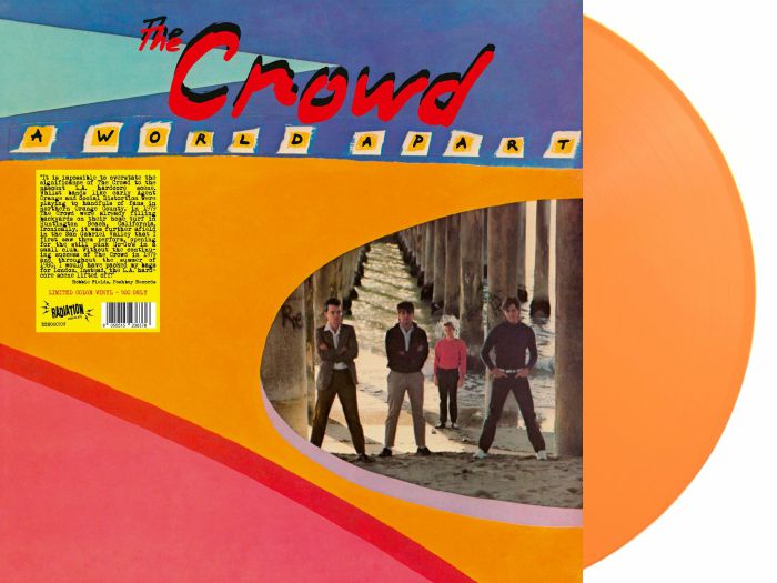 A World Apart - Orange Vinyl LP vinyl record cover