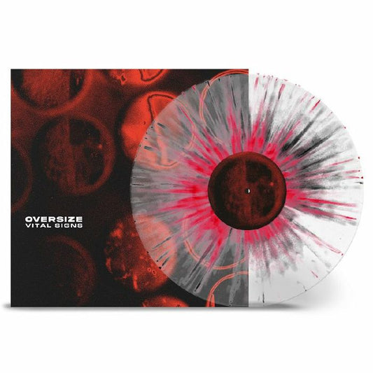 Vital Signs - Limited Edition Clear, Black & Red Splatter Vinyl LP vinyl record cover