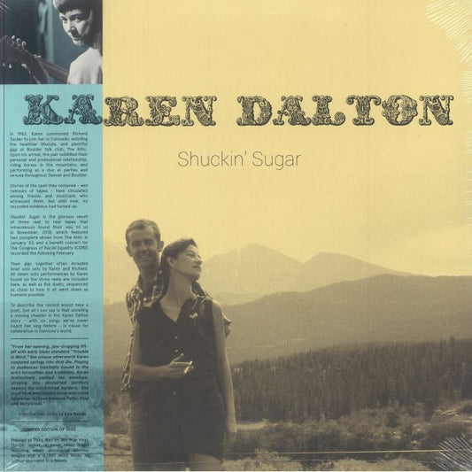 Shuckin' Sugar - Vinyl LP vinyl record cover