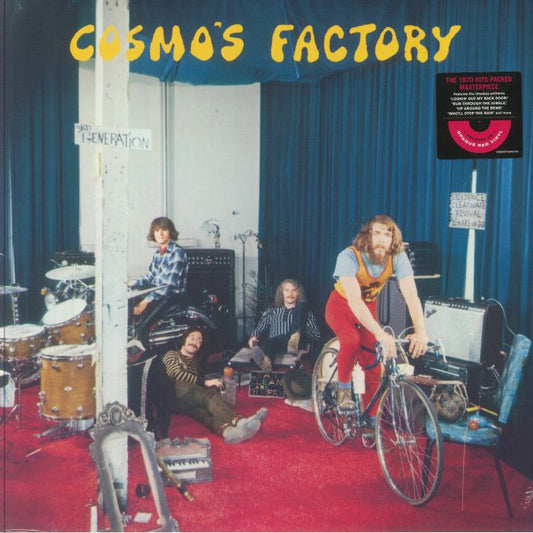 Cosmo's Factory - Red Vinyl LP vinyl record cover