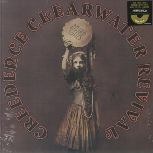 Mardi Gras - Gold Vinyl LP vinyl record cover