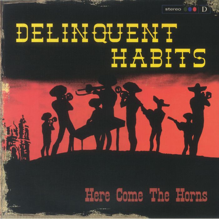 Here Comes The Horns - Limited Edition Red Vinyl 2xLP vinyl record cover