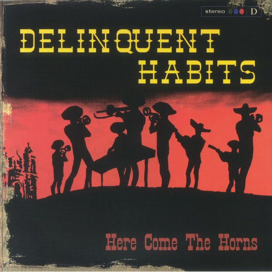 Here Comes The Horns - Limited Edition Red Vinyl 2xLP vinyl record cover