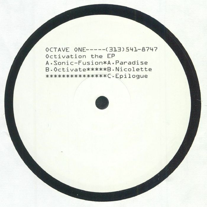 Octivation - Vinyl EP vinyl record cover