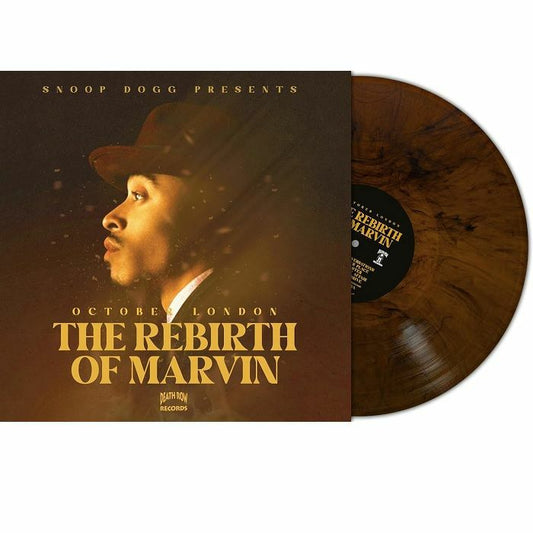 The Rebirth Of Marvin - Limited Edition Brown Marbled Vinyl LP vinyl record cover