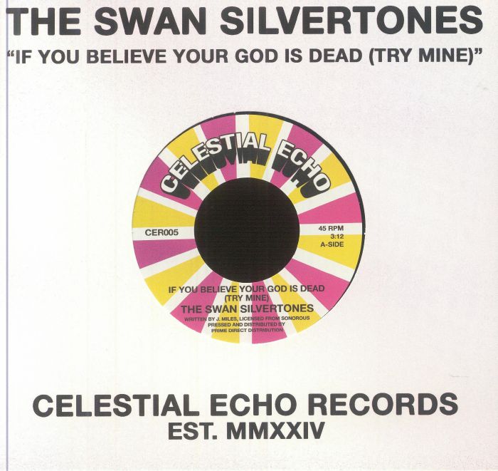 If You Believe Your God Is Dead (Try Mine) - Vinyl Single vinyl record cover