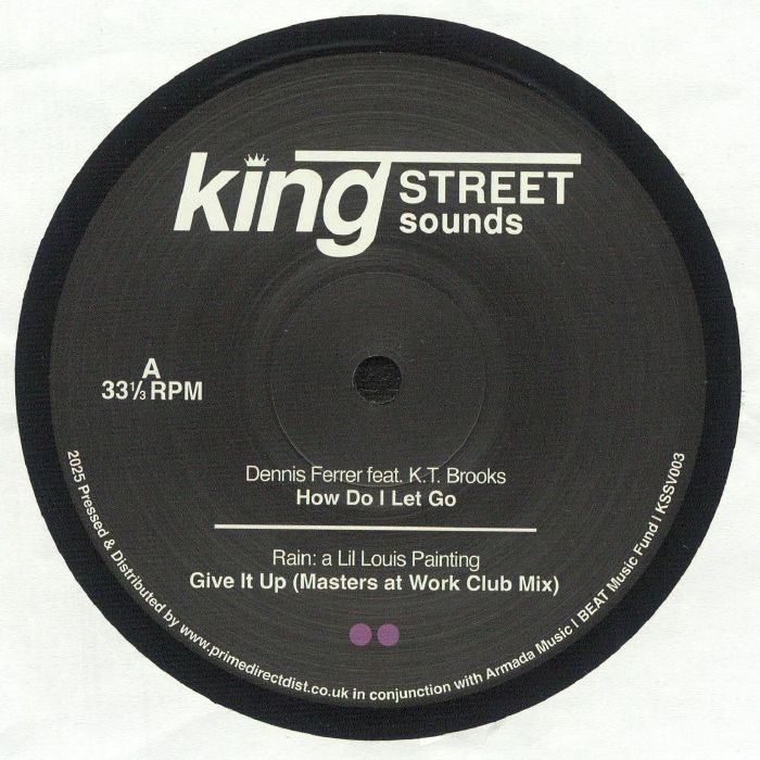 King Street Sounds Sampler Vol 2 - Vinyl EP vinyl record cover