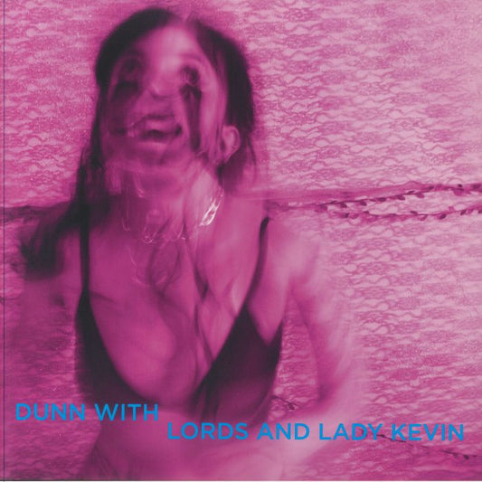 Last Days At Hot Slit - Blue & Pink Splatter Vinyl LP vinyl record cover
