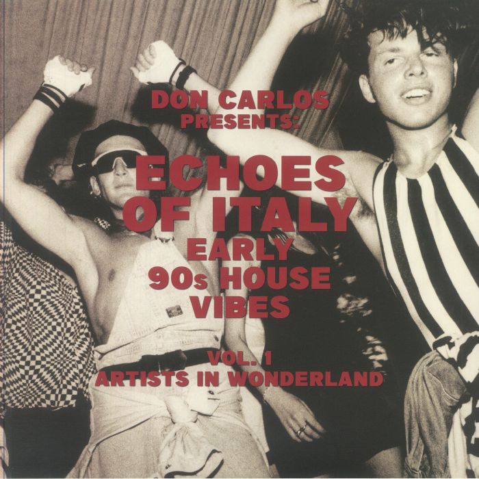 Echoes Of Italy Early 90s House Vibes Vol 1: Artists In Wonderland - 2xLP vinyl record cover