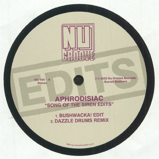 Song Of The Siren: Edits - Vinyl Single vinyl record cover