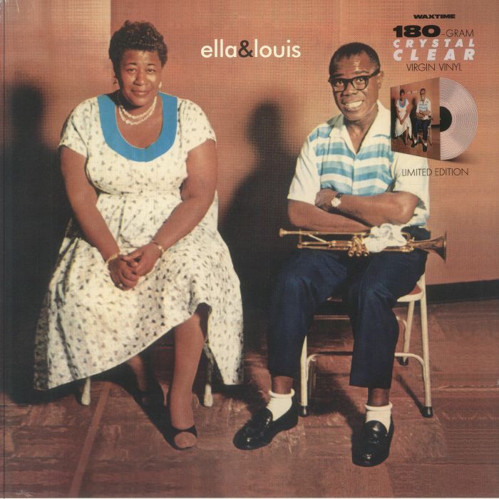 Ella & Louis - Limited Clear Vinyl LP vinyl record cover