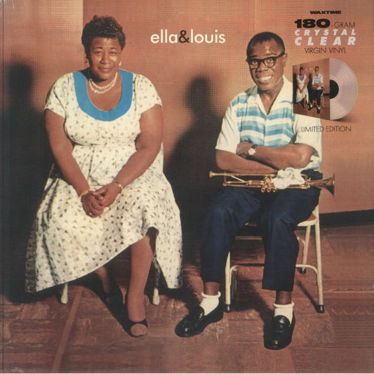 Ella & Louis - Limited Clear Vinyl LP vinyl record cover