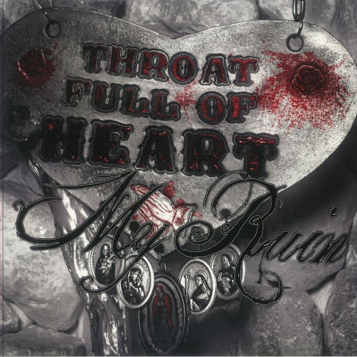 Throat Full Of Heart - Metallic Silver Vinyl LP vinyl record cover