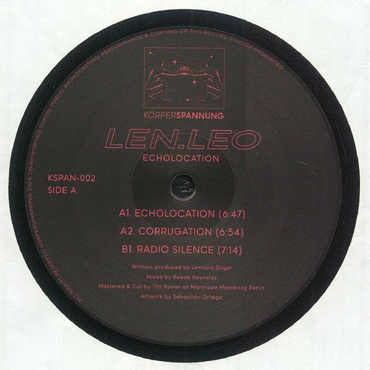 Echolocation - Vinyl EP vinyl record cover