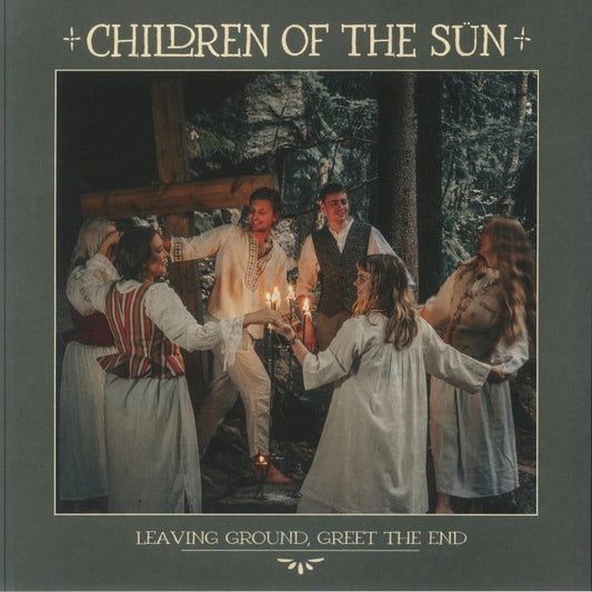 Leaving Ground Greet The End - Limited Edition Coloured Vinyl LP vinyl record cover