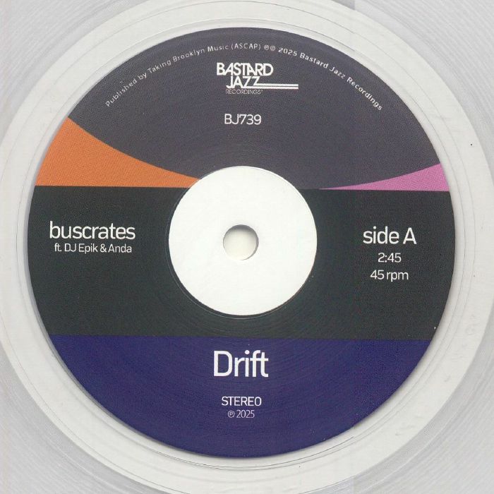 Drift - Clear Vinyl Single vinyl record cover