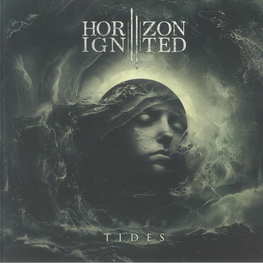 Tides - Black & White Splatter Vinyl LP vinyl record cover