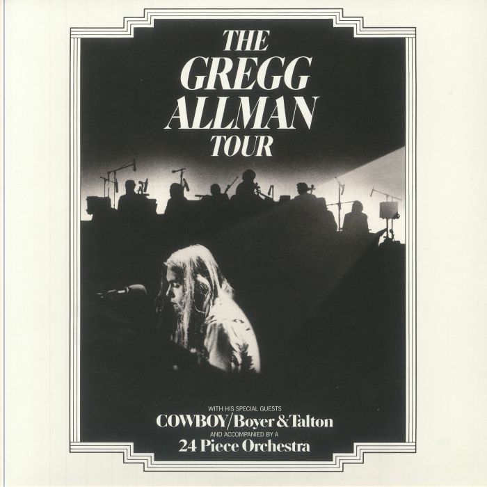The Gregg Allman Tour - Grey & White Vinyl 2xLP vinyl record cover