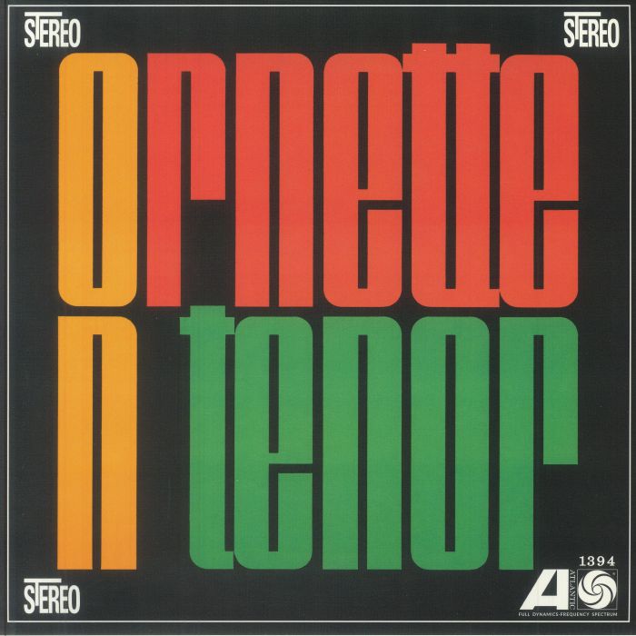 Ornette On Tenor - Vinyl LP vinyl record cover