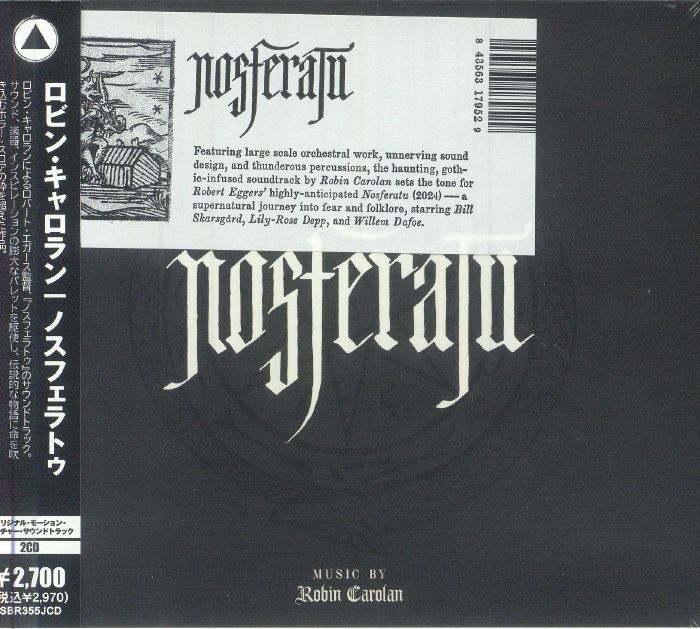 Nosferatu (Original Motion Picture Soundtrack) - Japanese Edition 2CD CD cover