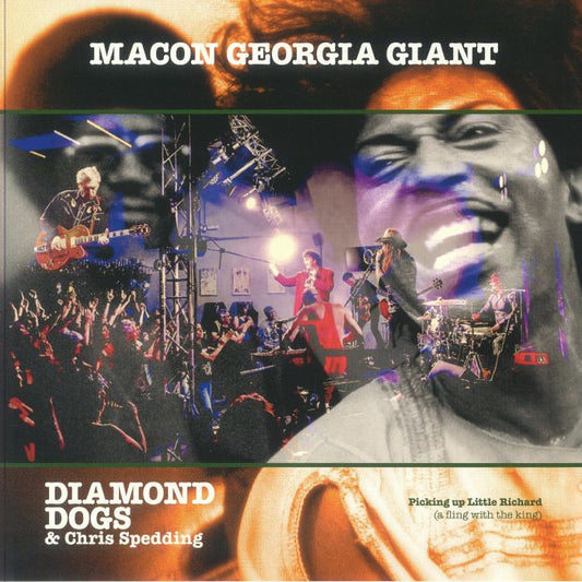 Macon Georgia Giants - Orange Vinyl LP vinyl record cover