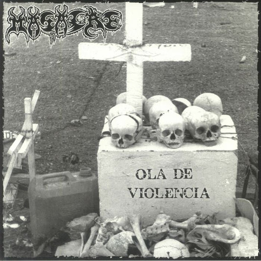Ola De Violencia - Red Vinyl LP vinyl record cover