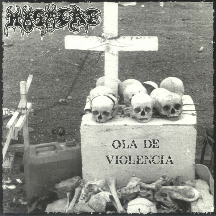 Ola De Violencia - Limited Edition White Vinyl LP vinyl record cover