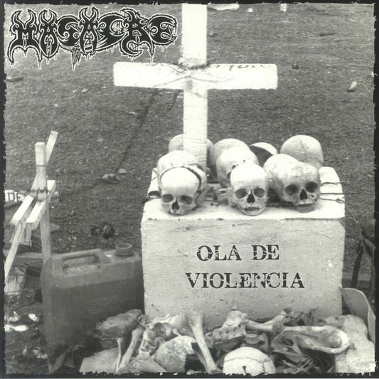 Ola De Violencia - Limited Edition White Vinyl LP vinyl record cover