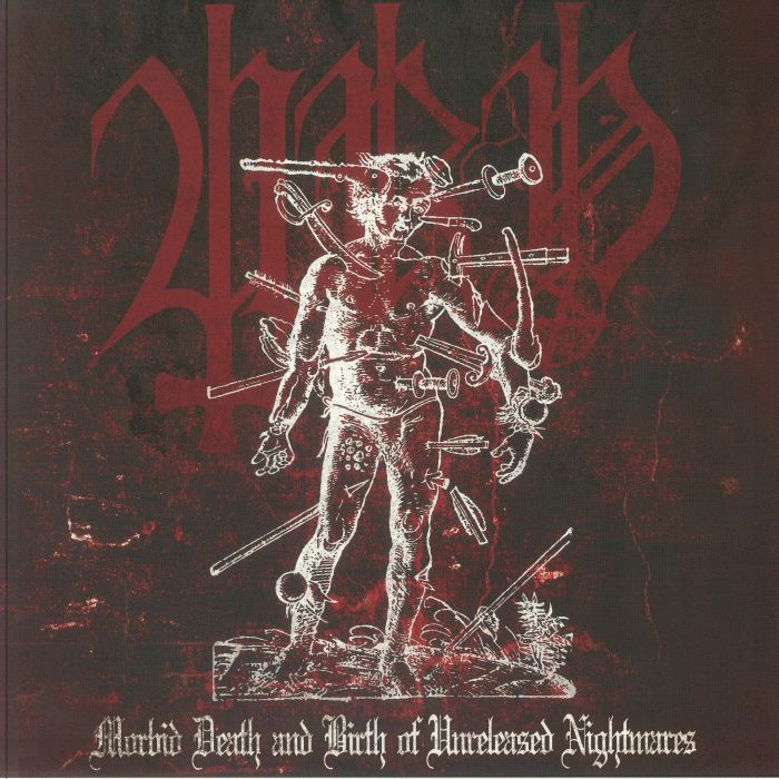 Morbid Death & Birth Of Unreleased Nightmares - Limited Edition Cherry Red Vinyl LP vinyl record cover