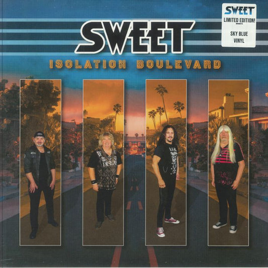 Isolation Boulevard - Blue Vinyl LP vinyl record cover