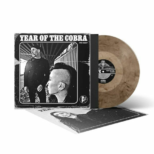 Year Of The Cobra - Grey Smoke Vinyl LP vinyl record cover